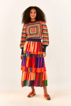Sunset Stripes Crochet Sweater -Modern Dress World 299661 04 1 44adb3f4 7d03 491b a3c3 f6d194eb1d89