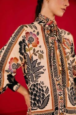 Farm Rio Romantic Garden Lenzing™ Ecovero™ Viscose Mini Dress 8 Farm Rio Romantic Garden Lenzing™ Ecovero™ Viscose Mini Dress -Modern Dress World 301785 03