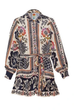 Farm Rio Romantic Garden Lenzing™ Ecovero™ Viscose Mini Dress 9 Farm Rio Romantic Garden Lenzing™ Ecovero™ Viscose Mini Dress -Modern Dress World 301785 05 1