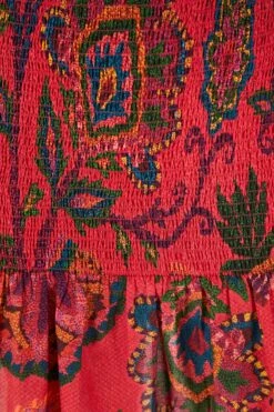 Farm Rio Red Sunset Tapestry Mini Dress -Modern Dress World 301793 05 333288fd b6c3 4646 b529 b787e7650486