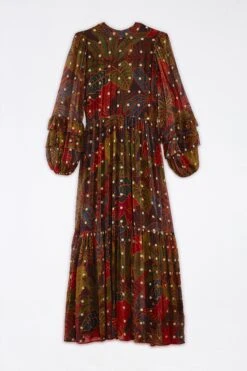 Farm Rio Black Rainforest Maxi Dress 7 Farm Rio Black Rainforest Maxi Dress -Modern Dress World 301812 04