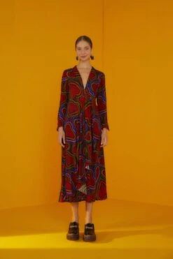 Farm Rio Rainbow Wild Hearts Maxi Dress -Modern Dress World 301861 04