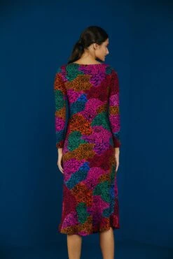 Farm Rio Rainbow Mix Jersey Dress 7 Farm Rio Rainbow Mix Jersey Dress -Modern Dress World 301940 03