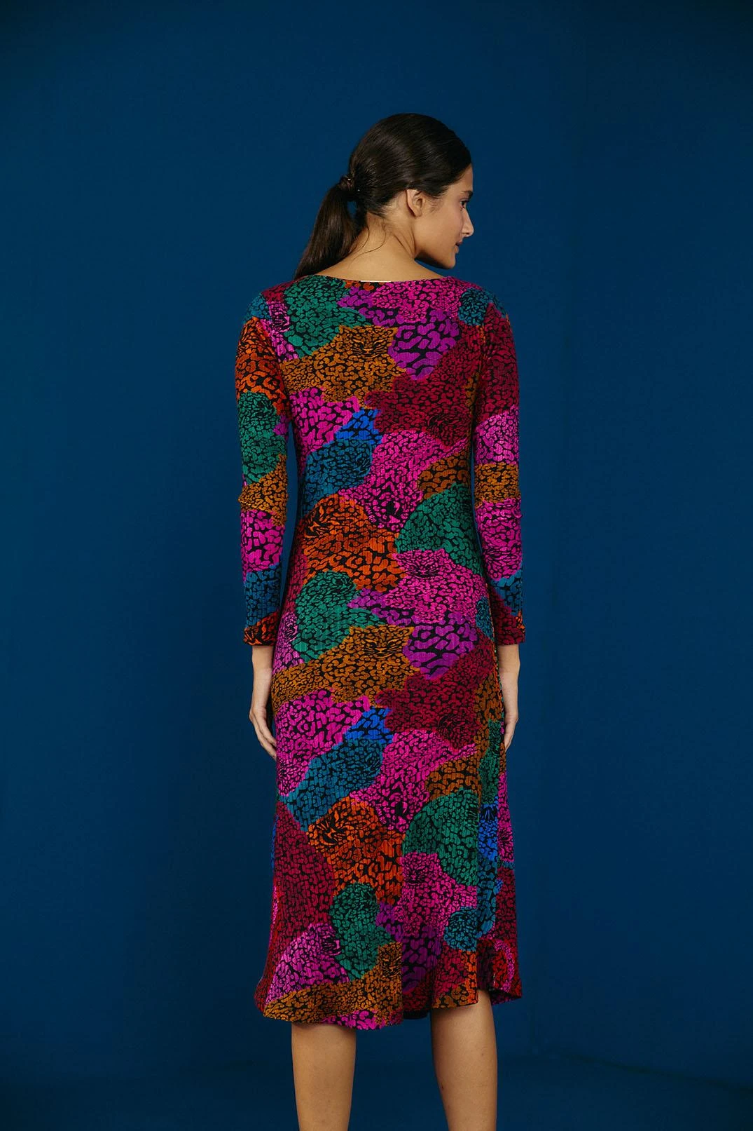 Farm Rio Rainbow Mix Jersey Dress 3 Farm Rio Rainbow Mix Jersey Dress - Image 3