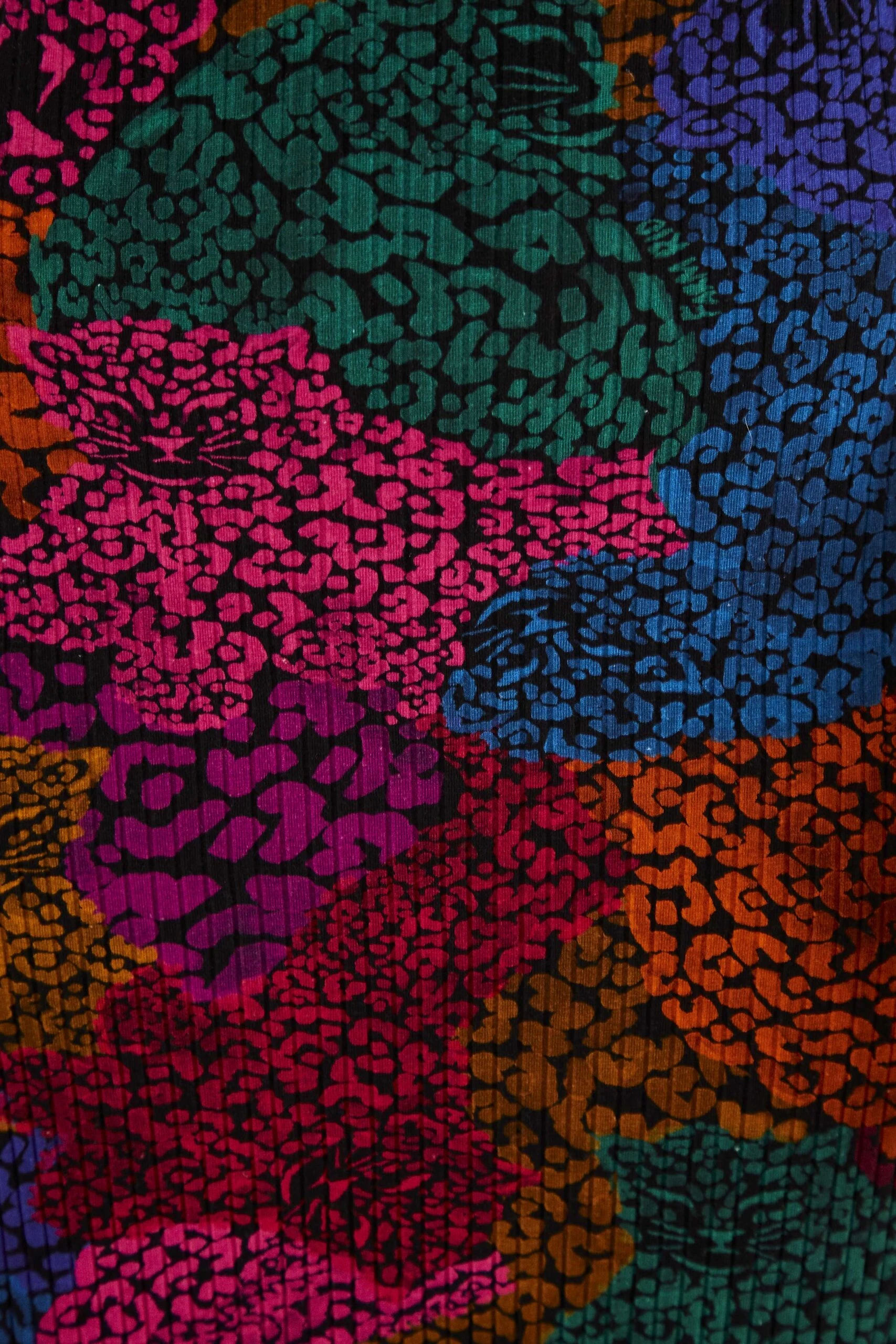 Farm Rio Rainbow Mix Jersey Dress 4 Farm Rio Rainbow Mix Jersey Dress - Image 4