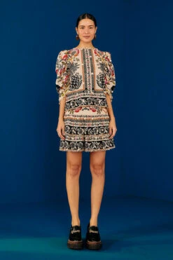 Farm Rio Romantic Garden Mini Skirt -Modern Dress World 301944 03 1