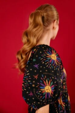 Farm Rio Rainbow Suns Organic Cotton Maxi Dress -Modern Dress World 302685 02 1