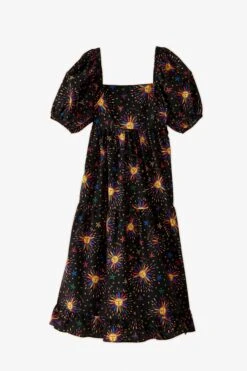 Farm Rio Rainbow Suns Organic Cotton Maxi Dress -Modern Dress World 302685 05