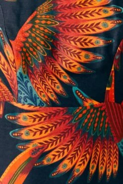 Farm Rio Arabesque Toucans Midi Dress -Modern Dress World 303801 05