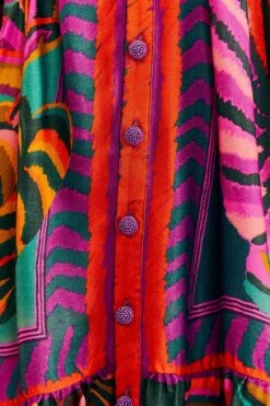 Farm Rio Graphic Foliage Lenzing™ Ecovero™ Viscose Mini Dress 9 Farm Rio Graphic Foliage Lenzing™ Ecovero™ Viscose Mini Dress -Modern Dress World 303810 05