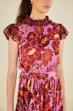 Farm Rio Sweet Floral Midi Dress -Modern Dress World 303821 03