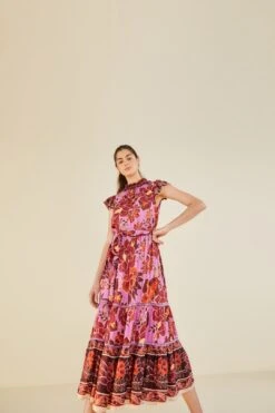 Farm Rio Sweet Floral Midi Dress -Modern Dress World 303821 05