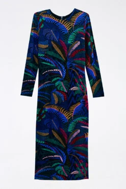 Farm Rio Amazonia Night Lenzing™ Ecovero™ Viscose Midi Dress 8 Farm Rio Amazonia Night Lenzing™ Ecovero™ Viscose Midi Dress -Modern Dress World 303850 05