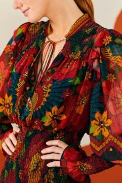 Farm Rio Macaw Ballet Ainika Maxi Dress -Modern Dress World 303894 03