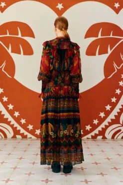 Farm Rio Macaw Ballet Ainika Maxi Dress -Modern Dress World 303894 04