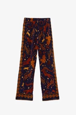 Farm Rio Navy Animal Sky Pants -Modern Dress World 303899 06