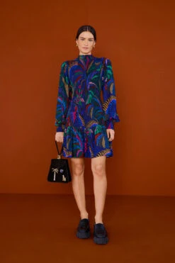 Farm Rio Amazonia Night Mini Dress -Modern Dress World 303915 01