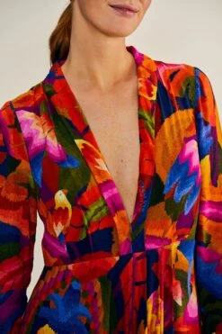 Farm Rio Rainbow Forest Maxi Dress -Modern Dress World 303925 03