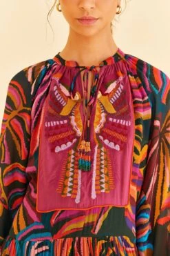 Farm Rio Graphic Foliage Embroidered Maxi Dress 8 Farm Rio Graphic Foliage Embroidered Maxi Dress -Modern Dress World 303932 03 a90baae1 ea88 4fec bbe6 2527a69dbd1e