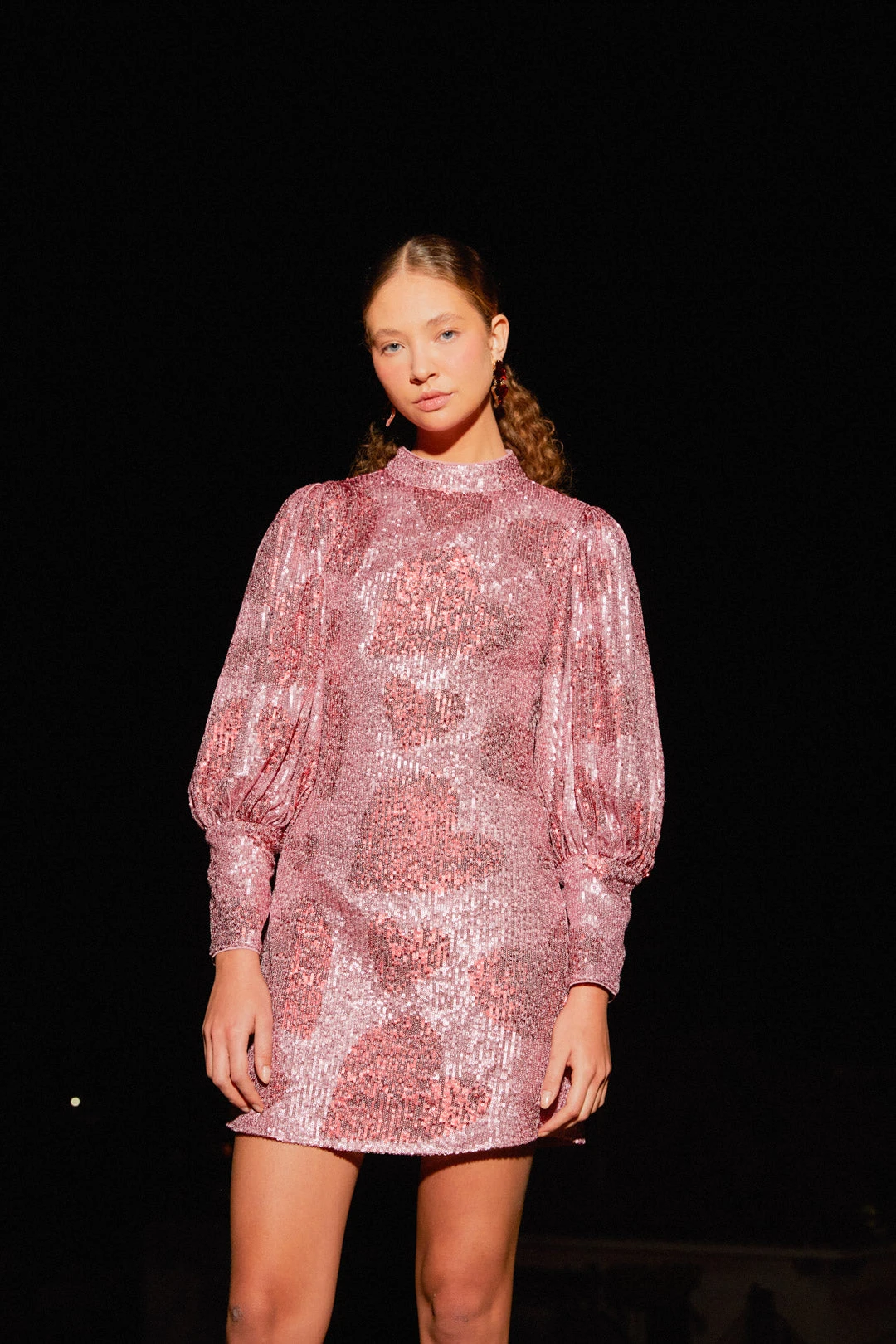 Farm Rio Hearts Sequin Mini Dress 1 Farm Rio Hearts Sequin Mini Dress