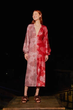 Farm Rio Hearts Sequin Midi Dress 7 Farm Rio Hearts Sequin Midi Dress -Modern Dress World 303943 04