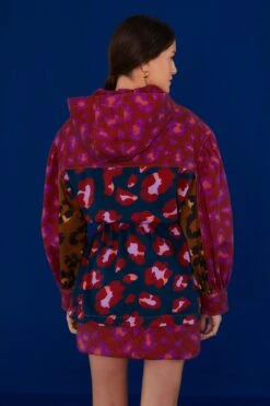 Farm Rio Mixed Leopards Canvas Jacket -Modern Dress World 303960 04