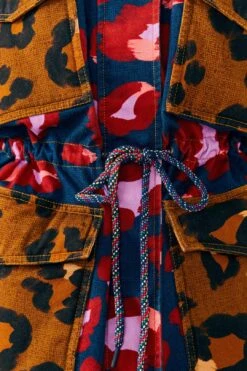 Farm Rio Mixed Leopards Canvas Jacket -Modern Dress World 303960 05