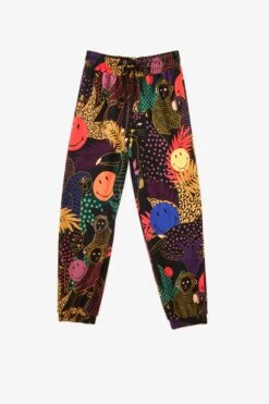 Farm Rio Pop Jungle Smiley® Sweatpants -Modern Dress World 305151 06