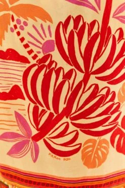 Farm Rio Forest Mixed Scarves Midi Dress -Modern Dress World 305267 05