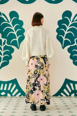 Farm Rio White Handmade Flowers Sweater 9 Farm Rio White Handmade Flowers Sweater -Modern Dress World 305388 04