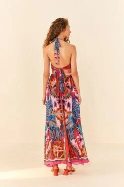 Macaw Scarf Maxi Dress 9 Macaw Scarf Maxi Dress -Modern Dress World 305798 04 c6da63dd 06ab 4d8f 8456 ac2616154243