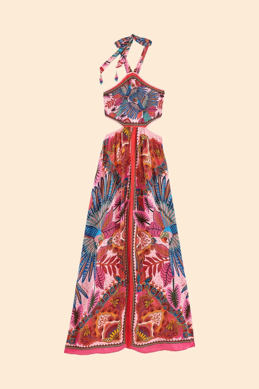 Macaw Scarf Maxi Dress 6 Macaw Scarf Maxi Dress - Image 6