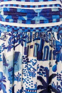 Farm Rio Sweet Rio Tie Strap Maxi Dress -Modern Dress World 306061 05