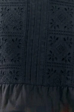 Farm Rio Black Lace Top -Modern Dress World 306075 04