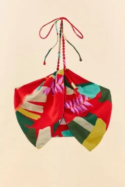 Farm Rio Red Heliconia Crop Top 7 Farm Rio Red Heliconia Crop Top -Modern Dress World 306084 05