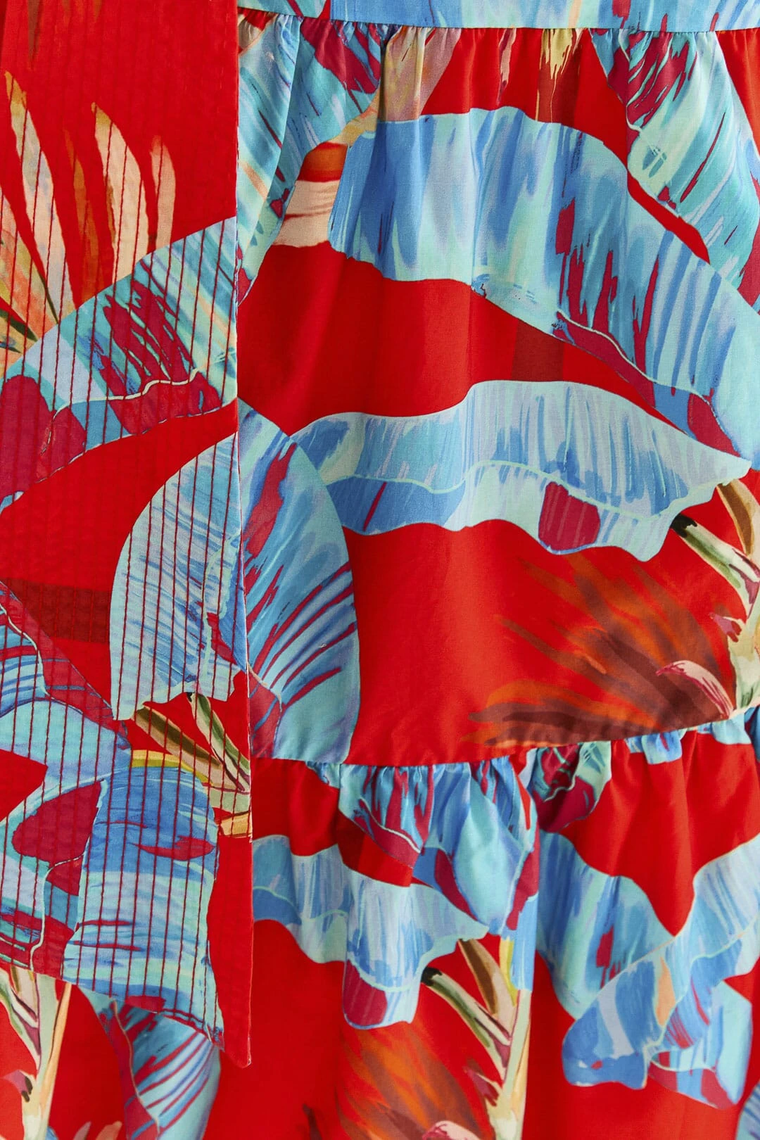 Farm Rio Red Sweet Jungle Midi Dress 6 Farm Rio Red Sweet Jungle Midi Dress - Image 6