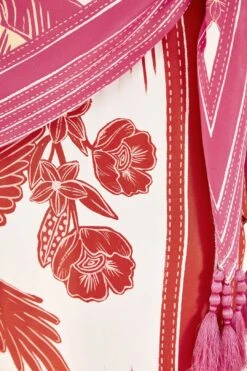 Farm Rio Tropical Dream Lenzing™ Ecovero™ ViscoseMidi Skirt 6 Farm Rio Tropical Dream Lenzing™ Ecovero™ ViscoseMidi Skirt -Modern Dress World 306099 04