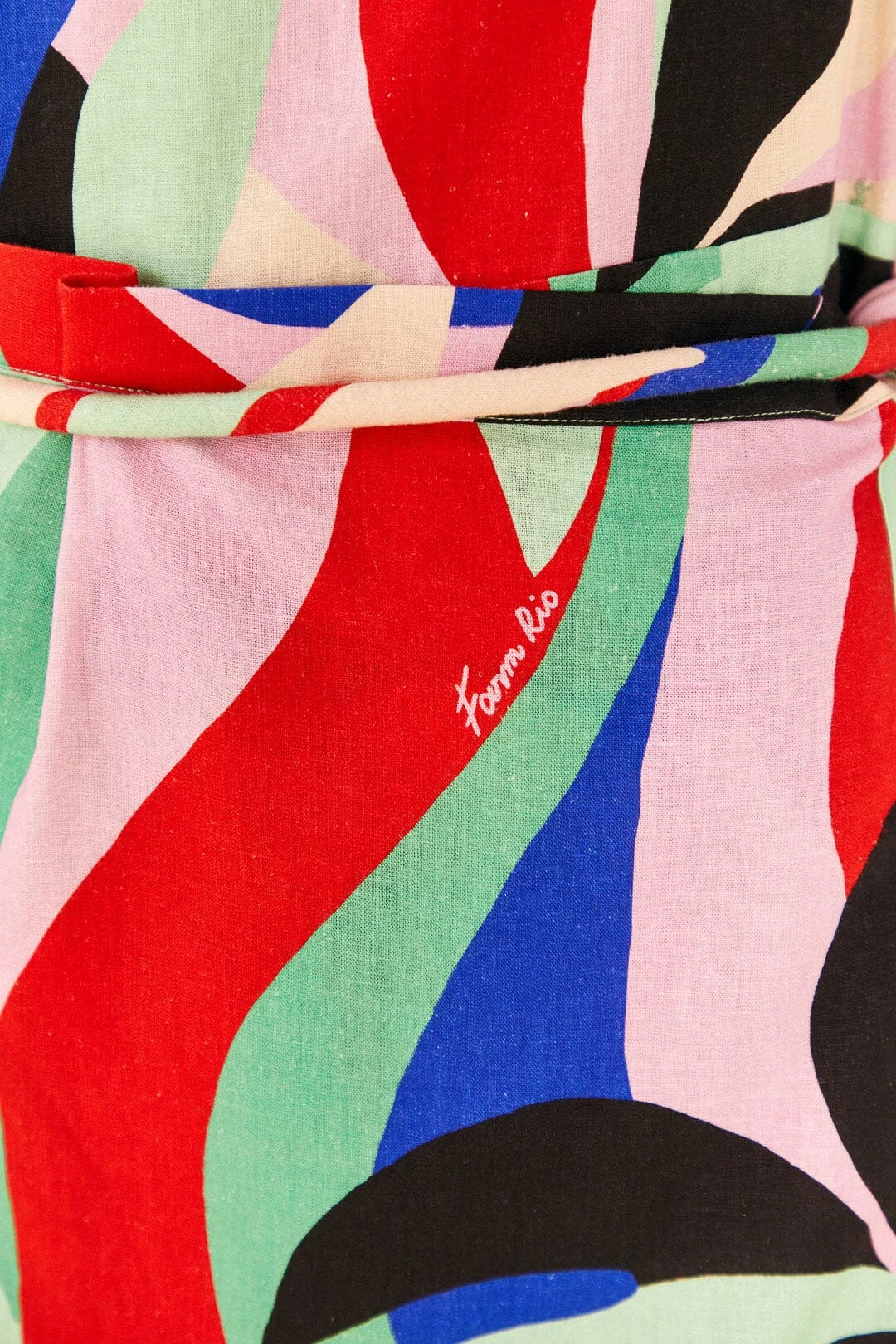 Farm Rio Colorful Monstera Mini Dress 5 Farm Rio Colorful Monstera Mini Dress - Image 5