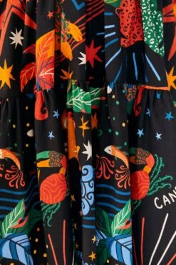 Farm Rio Zodiac Organic Cotton Mini Dress -Modern Dress World 306150 05