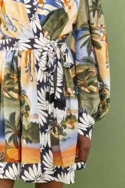 Farm Rio CariocaLenzing™ Ecovero™ Viscose Mini Dress -Modern Dress World 306164 03