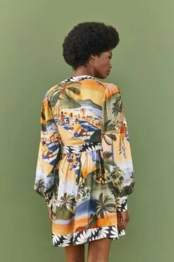 Farm Rio CariocaLenzing™ Ecovero™ Viscose Mini Dress -Modern Dress World 306164 04