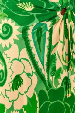 Farm Rio Tropical Groove Circle Cut Out Midi Dress -Modern Dress World 306167 05