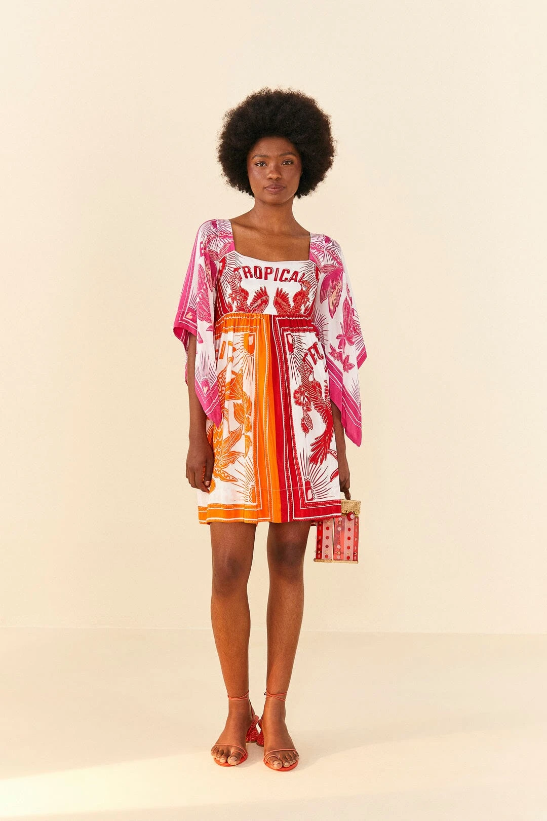 Farm Rio Tropical Dream Mini Dress 2 Farm Rio Tropical Dream Mini Dress - Image 2