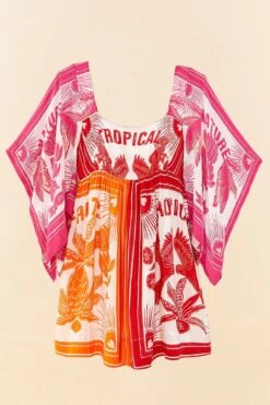 Farm Rio Tropical Dream Mini Dress 11 Farm Rio Tropical Dream Mini Dress -Modern Dress World 306192 06