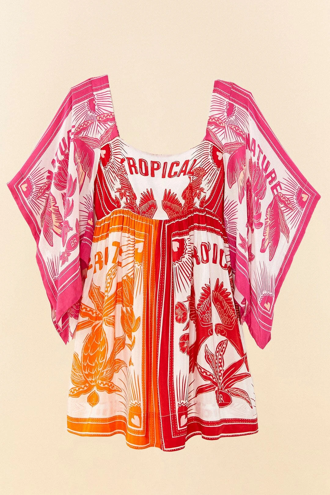 Farm Rio Tropical Dream Mini Dress 6 Farm Rio Tropical Dream Mini Dress - Image 6