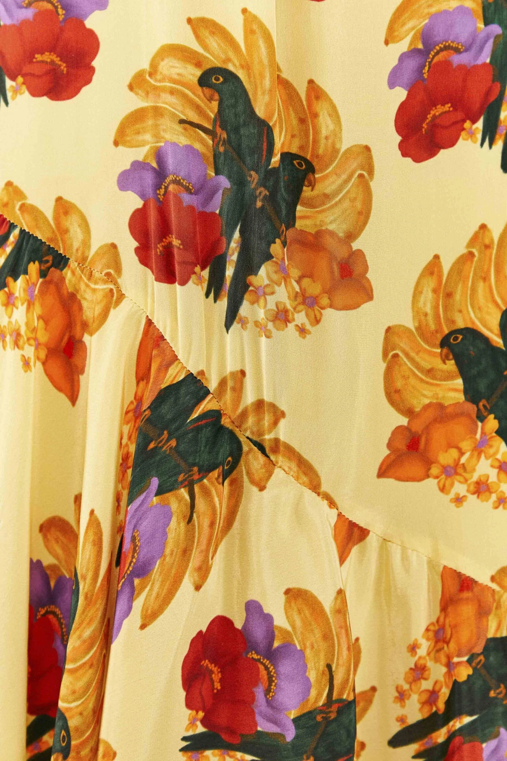 Farm Rio Banana Nest Midi Dress 4 Farm Rio Banana Nest Midi Dress - Image 4