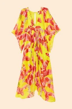 Farm Rio Lime Sweet Jungle Kaftan Dress -Modern Dress World 306209 06