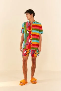 Farm Rio Wonderful Toucans Unisex Shirt -Modern Dress World 306242 06