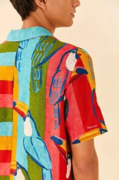 Farm Rio Wonderful Toucans Unisex Shirt -Modern Dress World 306242 07