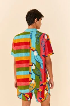 Farm Rio Wonderful Toucans Unisex Shirt -Modern Dress World 306242 08